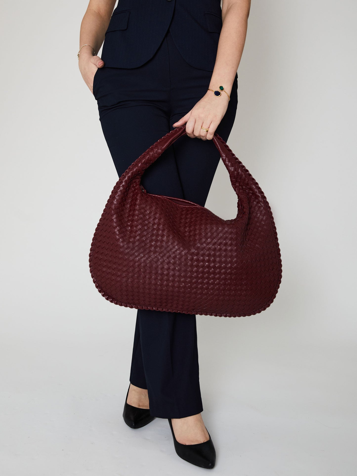 Zélie Sac à main tissé