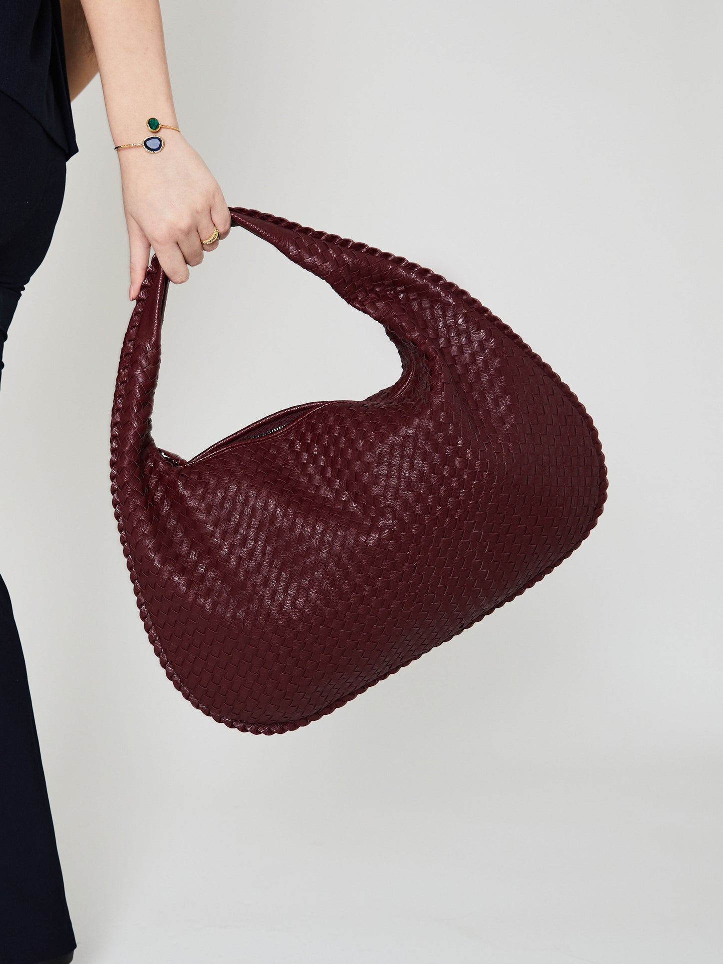 Zélie Sac à main tissé