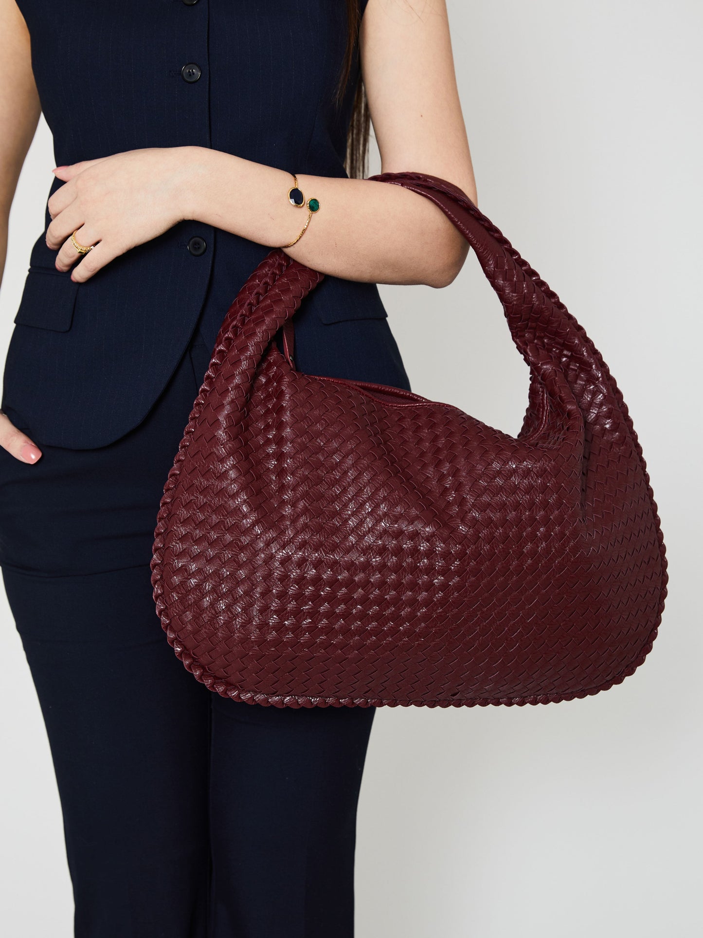 Zélie Sac à main tissé