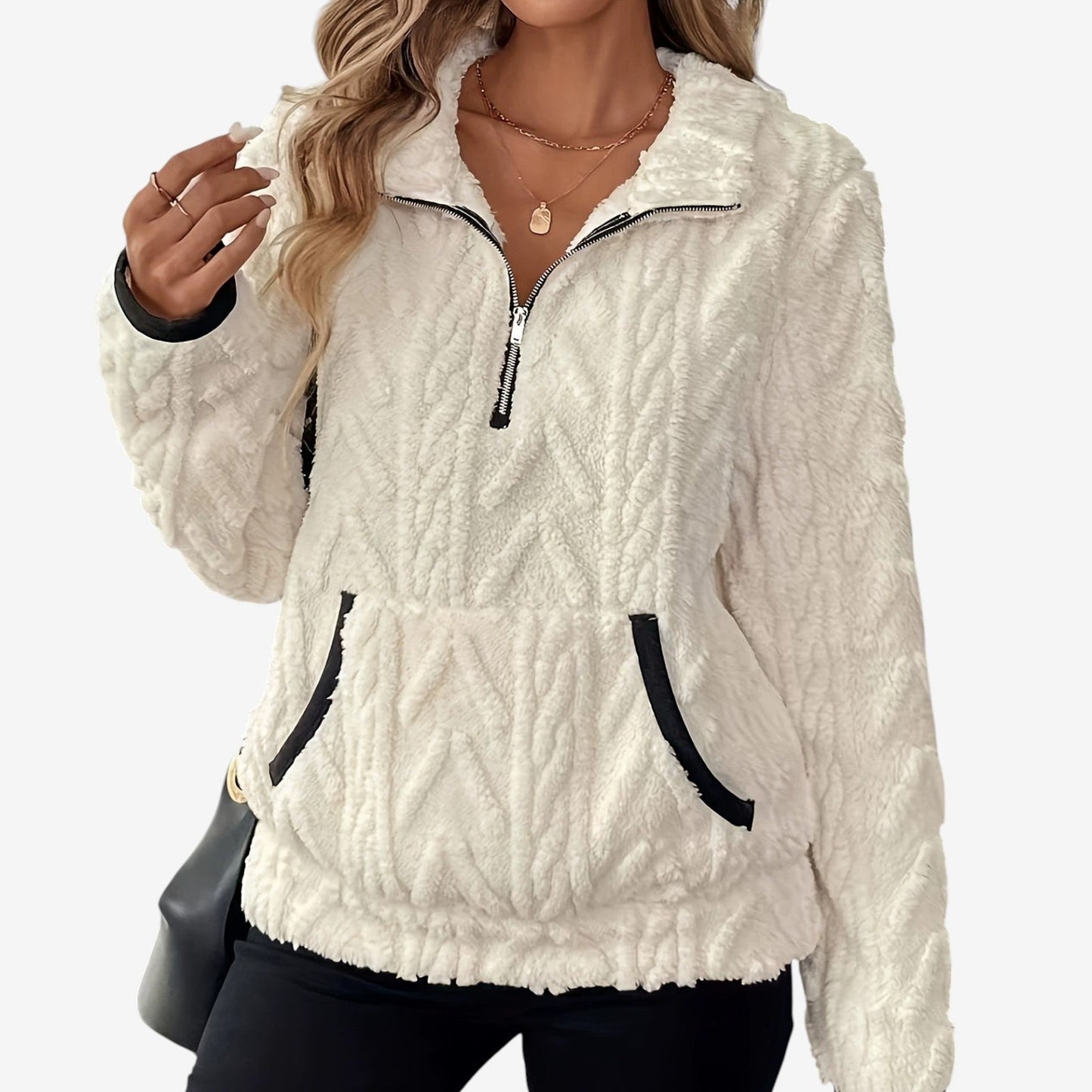 Annie | Gilet Zippé Douillet