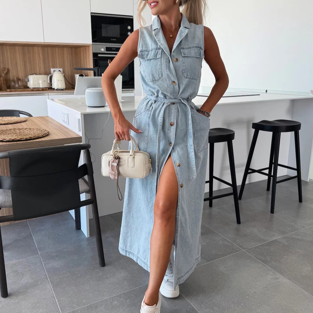 RIMAâą | Robe Sculptante en Denim