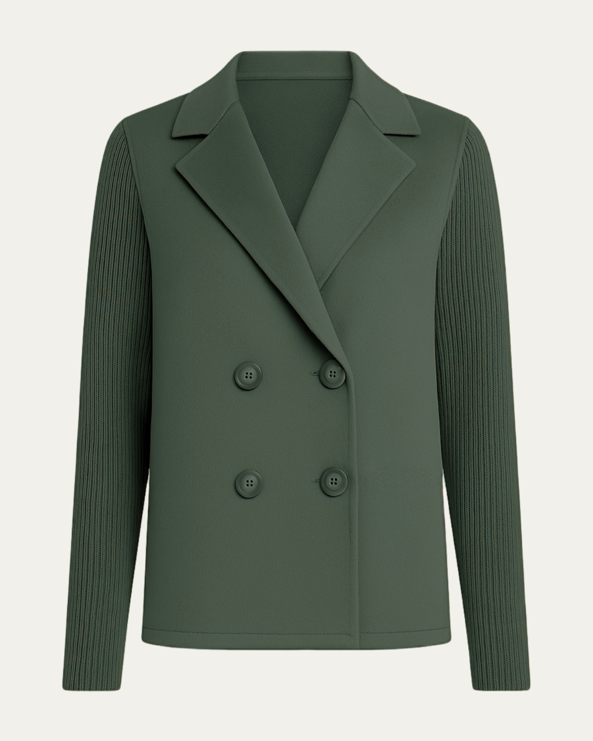 Camela™ Blazer Élégant à Manches Tricotées