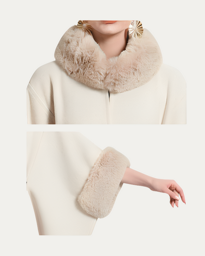 Poncho avec Ceinture Frontale