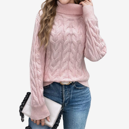 Odile | Pull à Col Roulé Classique