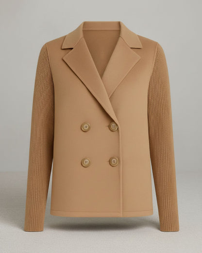 Camela™ Blazer à Manches Tricotées