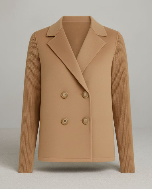 Camela™ Blazer à Manches Tricotées