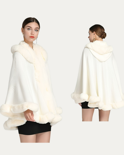 Poncho à Capuche