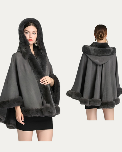 Poncho à Capuche