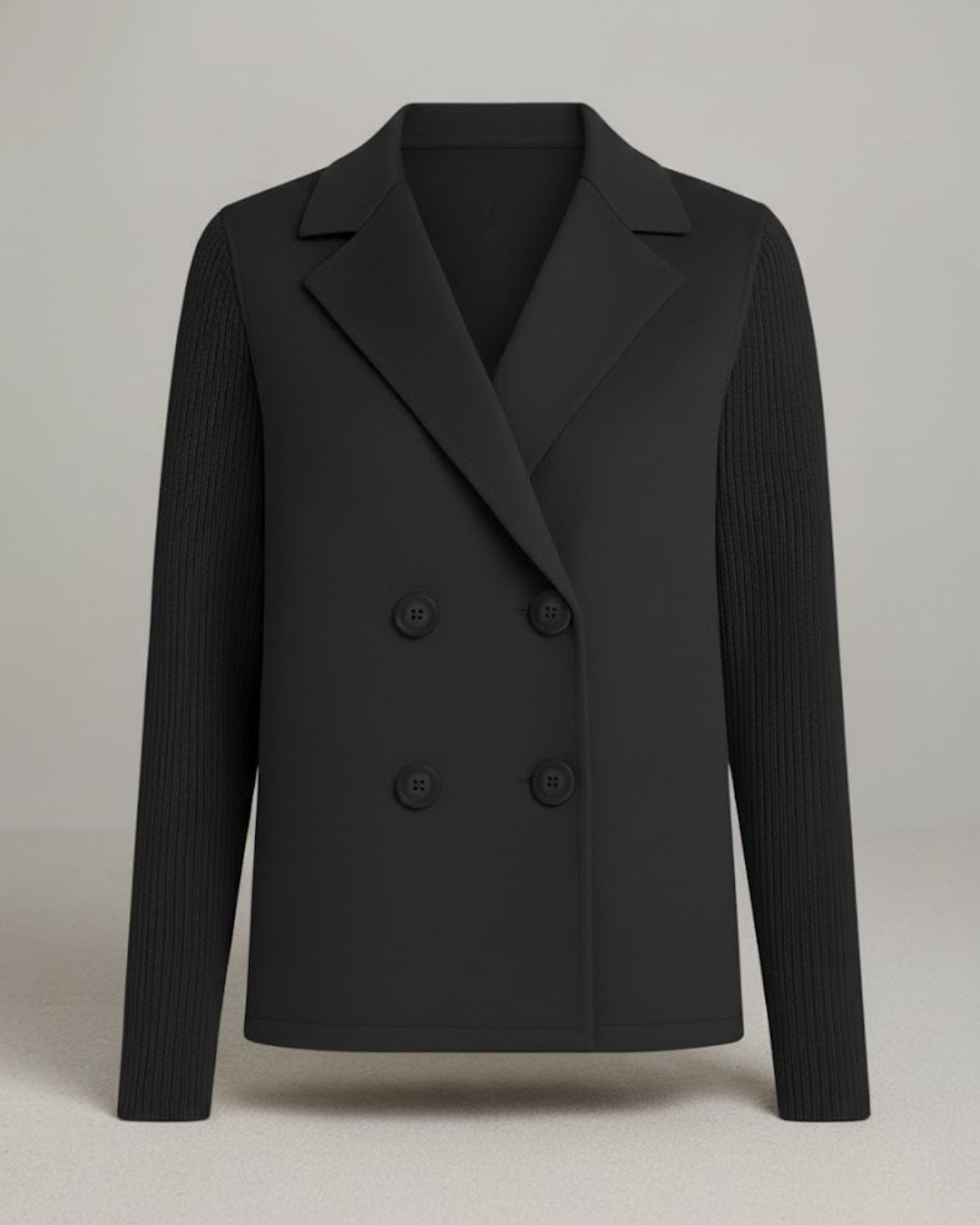 Camela™ Blazer à Manches Tricotées