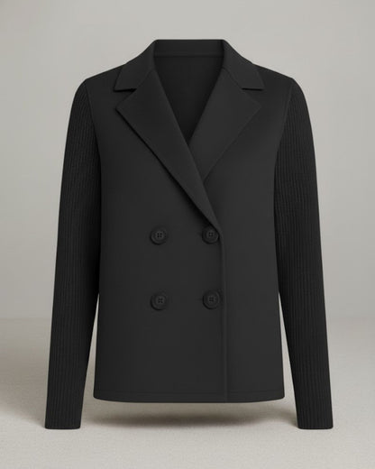 Camela™ Blazer à Manches Tricotées