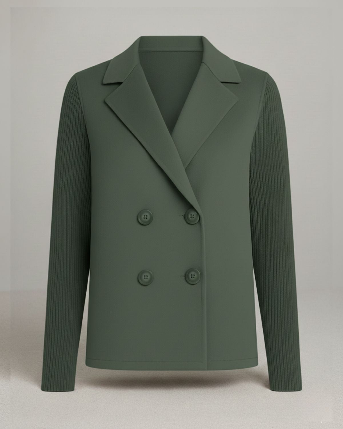 Camela™ Blazer à Manches Tricotées