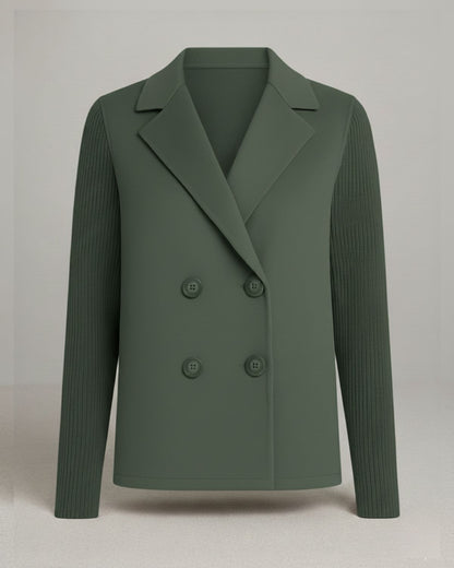 Camela™ Blazer à Manches Tricotées