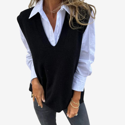 Pauline | Gilet Pull Classique