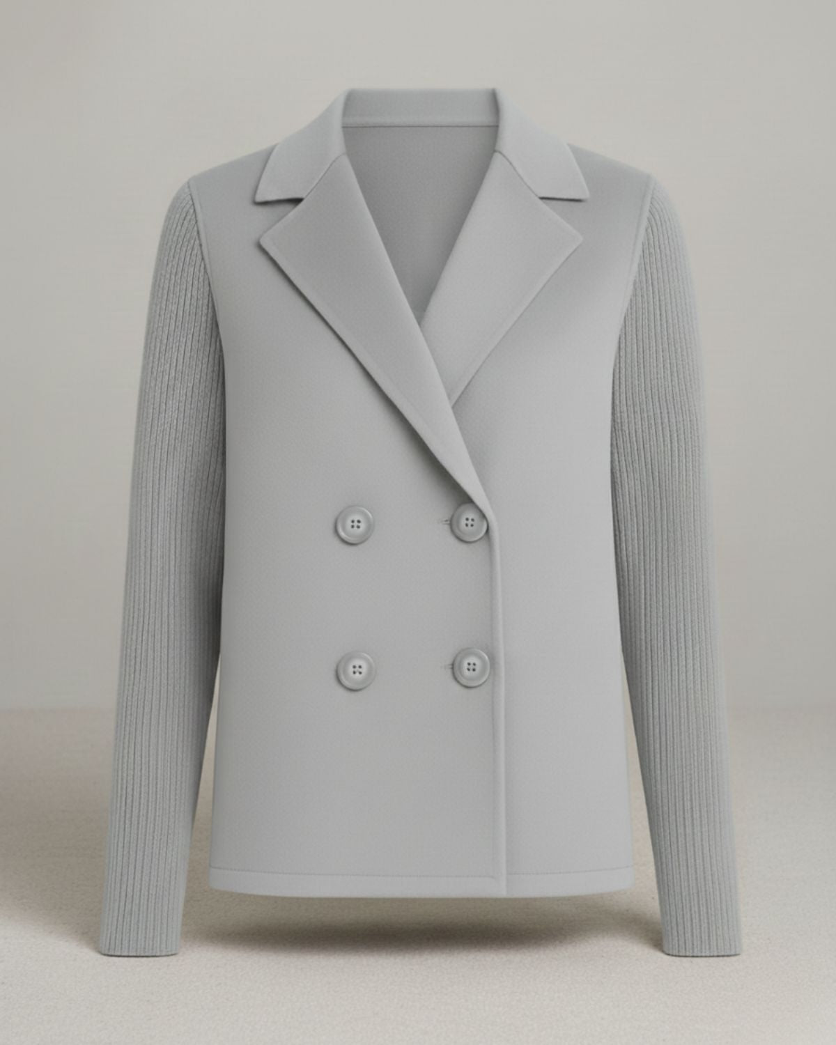 Camela™ Blazer à Manches Tricotées