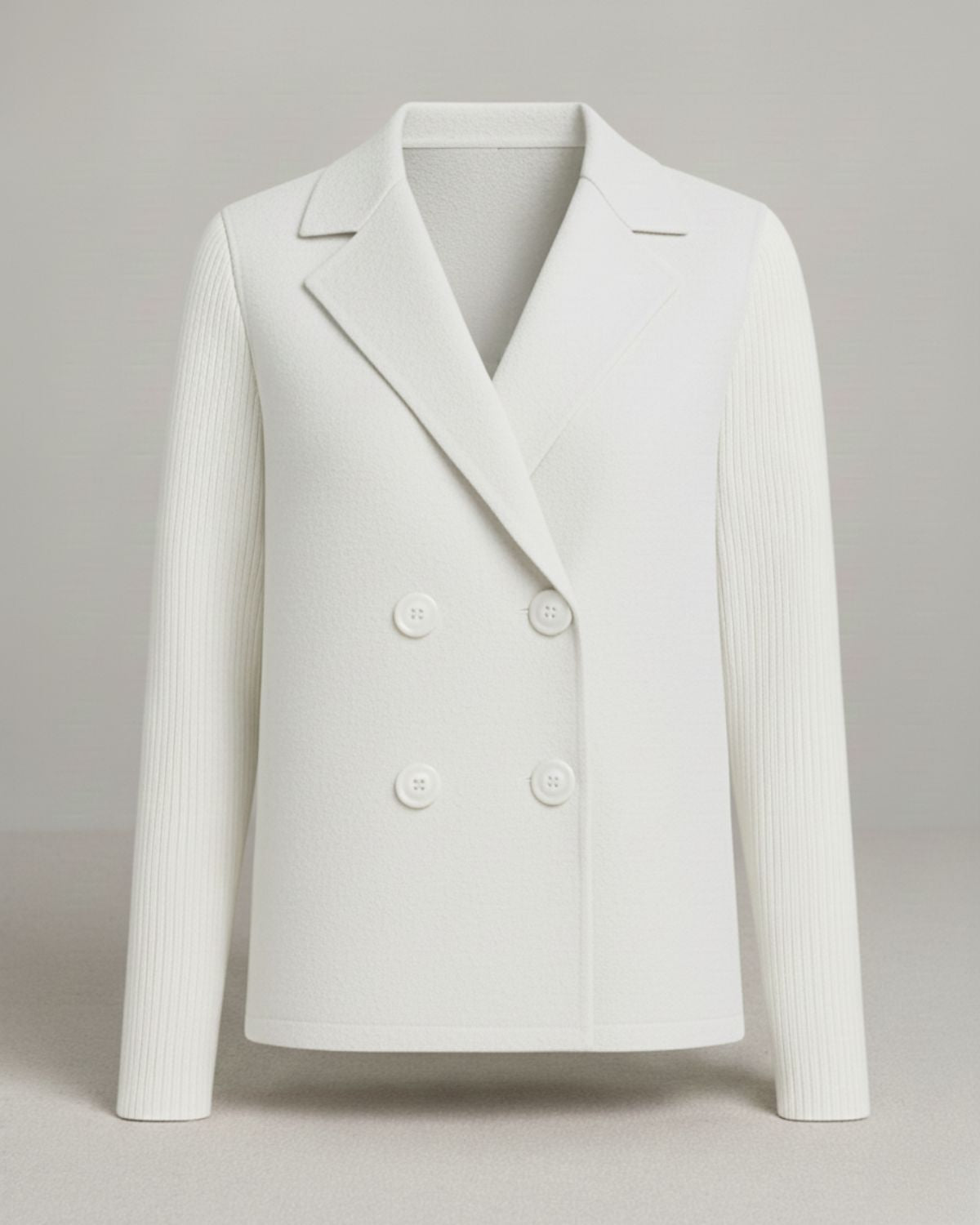 Camela™ Blazer à Manches Tricotées