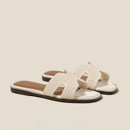 ÉLISE RAPHIA | SANDALES ÉLÉGANTES