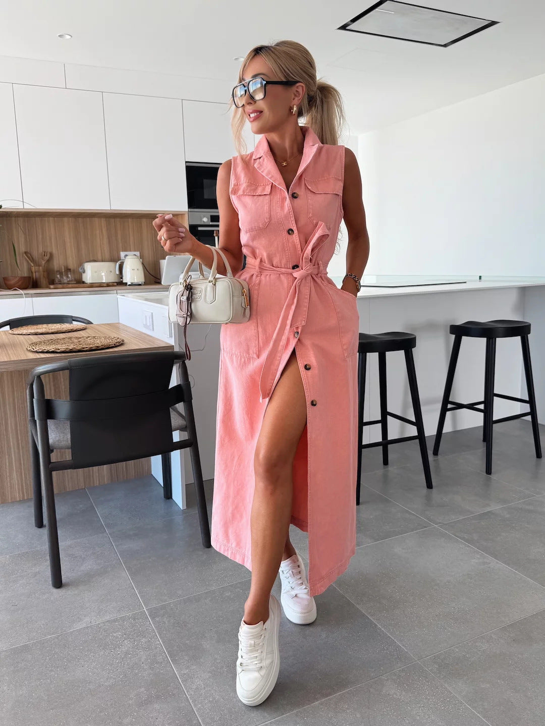 RIMA™ | Robe Sculptante en Denim
