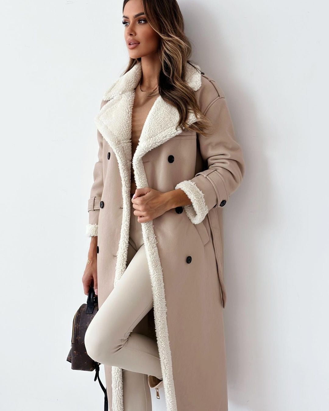 Monroe | Manteau Teddy de Luxe
