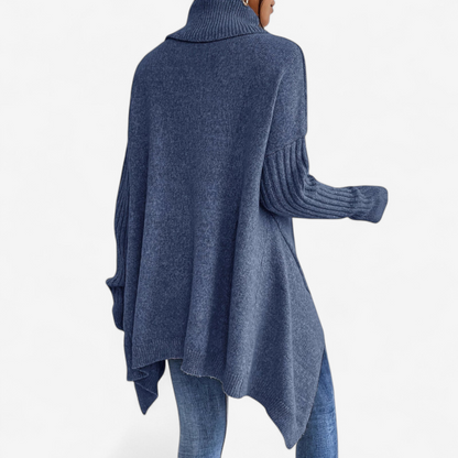 Frédérique | Pull Doux à Col Roulé